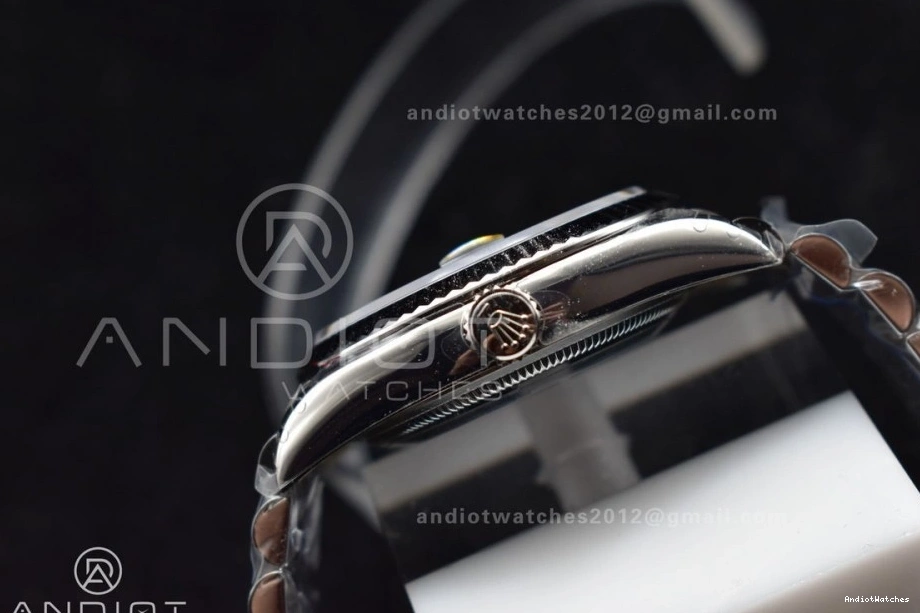 Diamond Bracelet 1:1 DateJust Black Steel 36 On 126234 Jubilee 904L SS Dial Best TechFriendly VS VSF Edition 410 0707